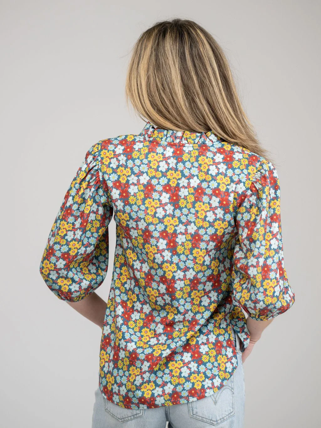 The Lily Top | Multi Fall Garden - Image 4