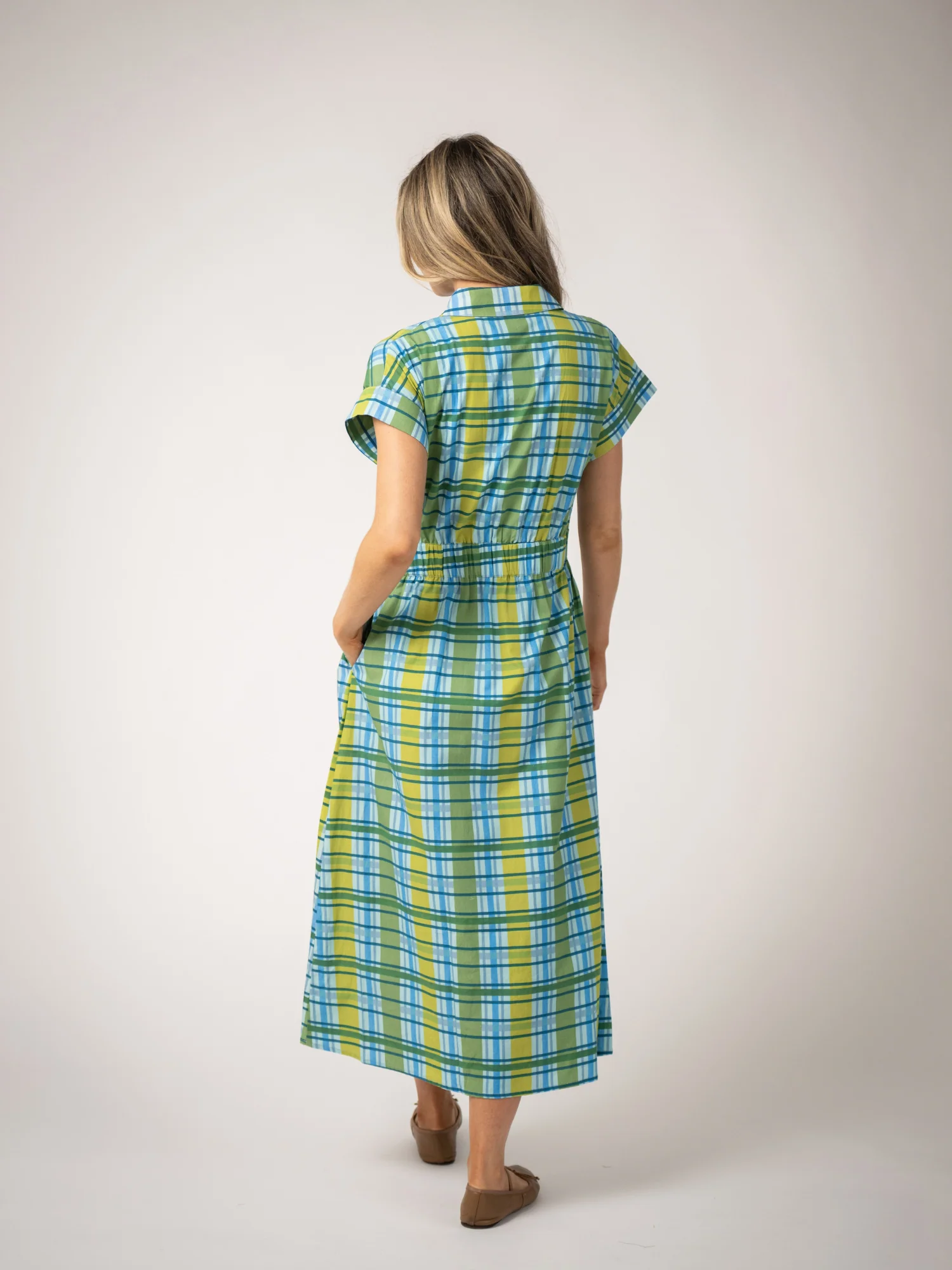 The Lisa Dress | Mystic Plaid - Image 5