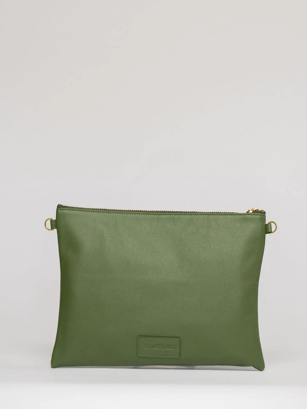 The Sconset Clutch + Crossbody Bag | Hunter Green - Image 3