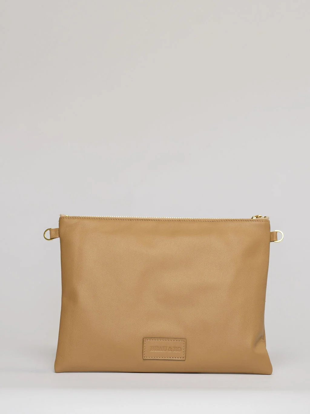 The Sconset Clutch + Crossbody Bag | Saddle - Image 3