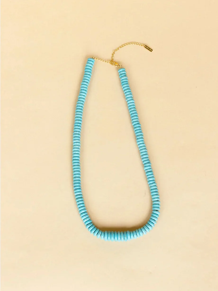 The Terada Necklace in Turquoise
