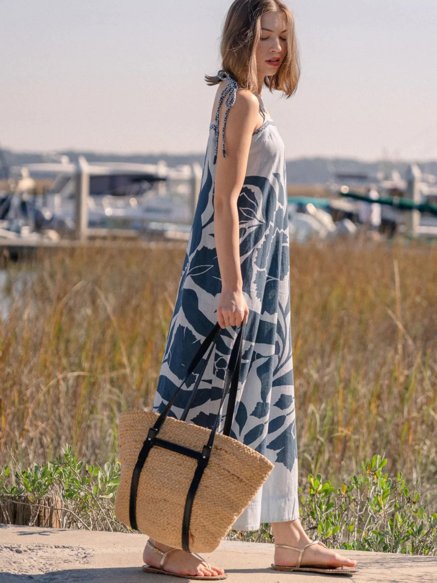 Tillie Maxi Dress in Annette Dew - Image 4