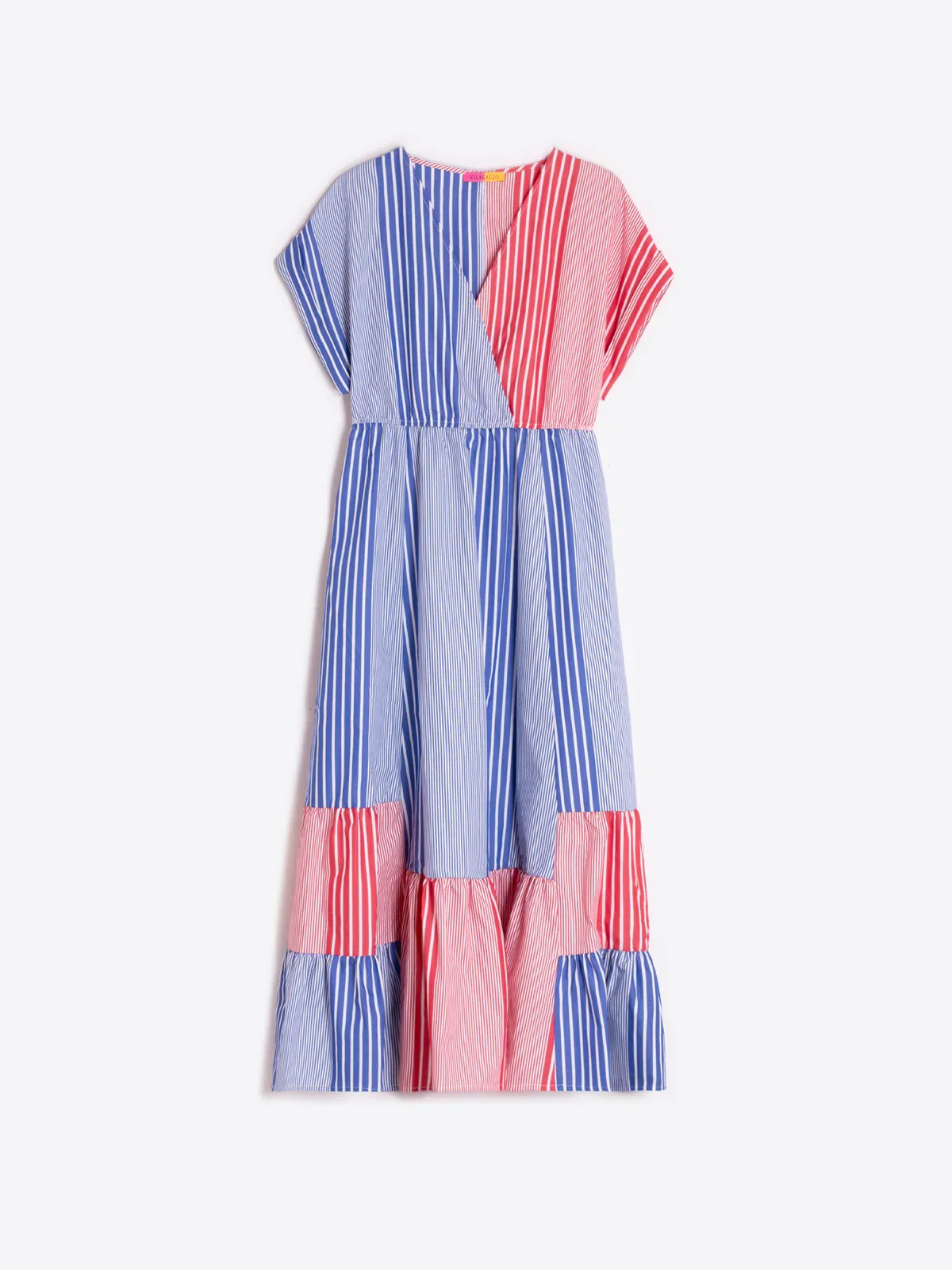 Two-toned Striped Dress - Image 4