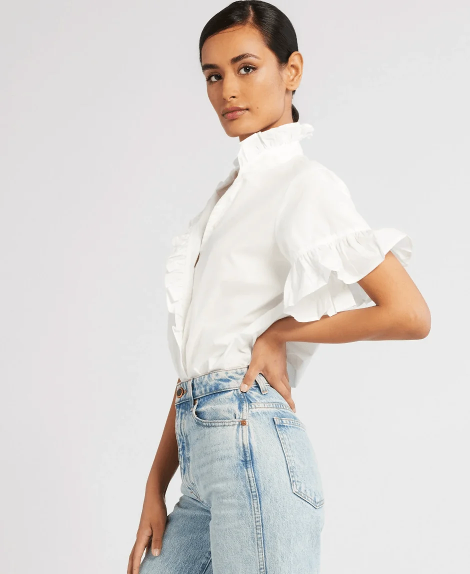 Vanessa Top in White - Image 3
