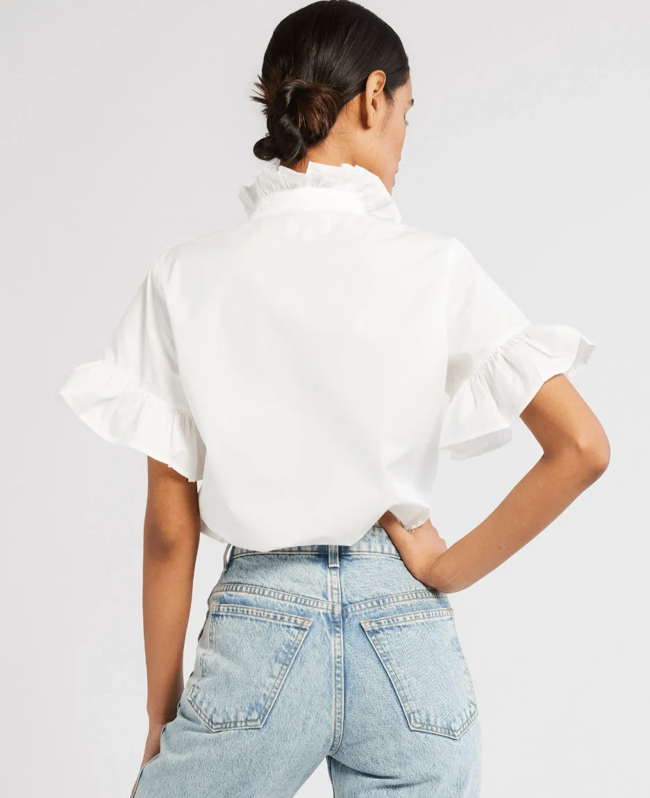 Vanessa Top in White - Image 4