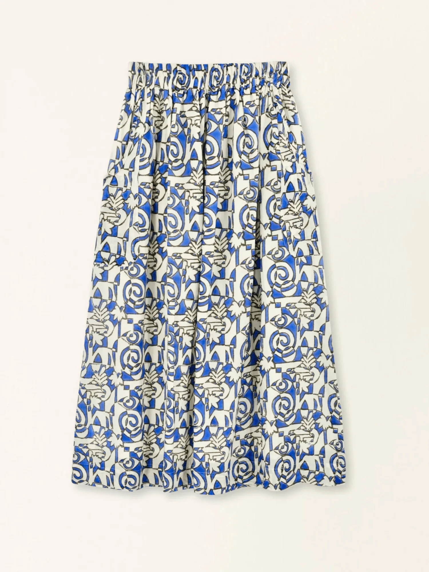 Verona Skirt in Blue Heka - Image 9