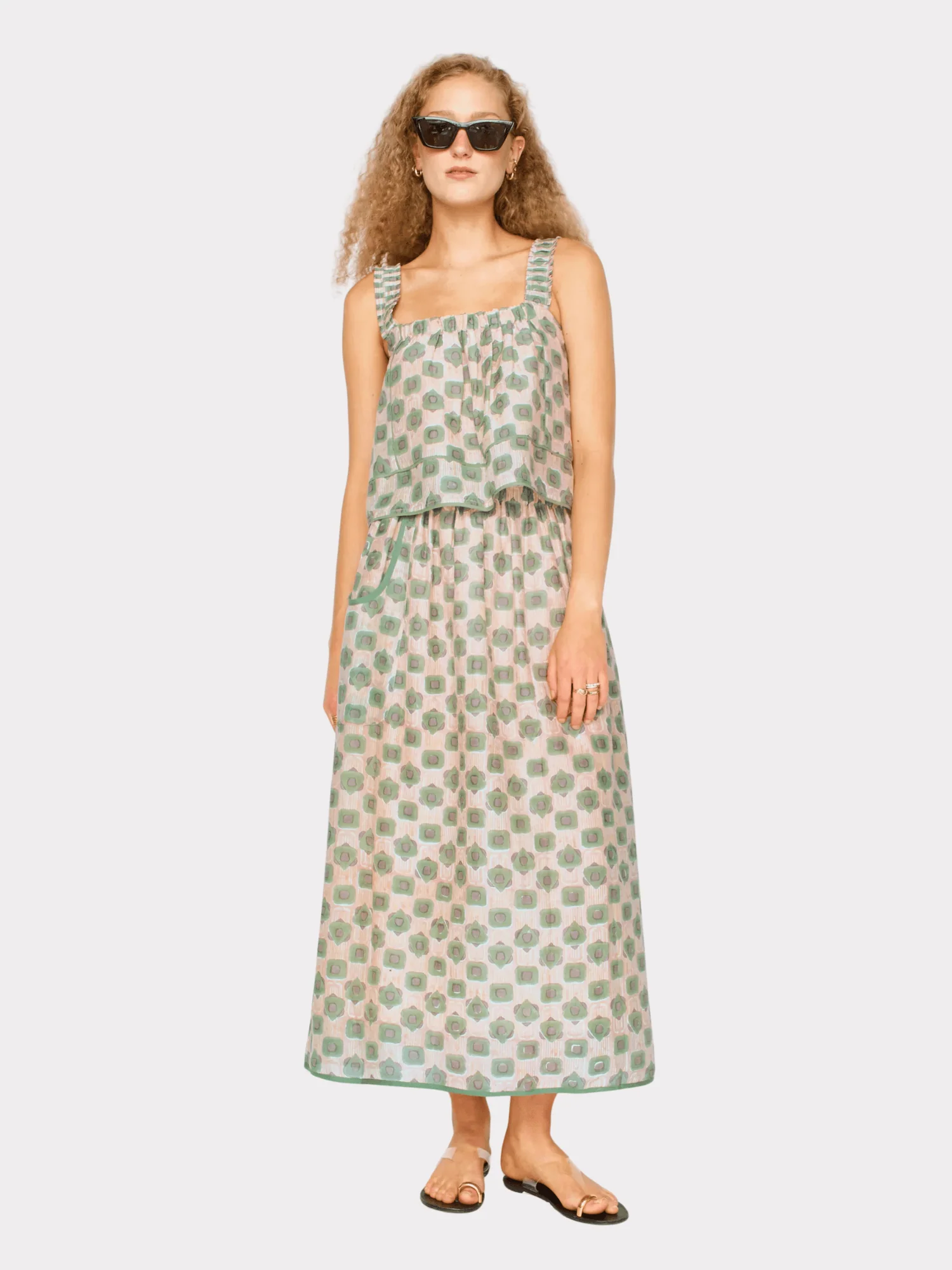 Verona Skirt in Petite Stony Coeur