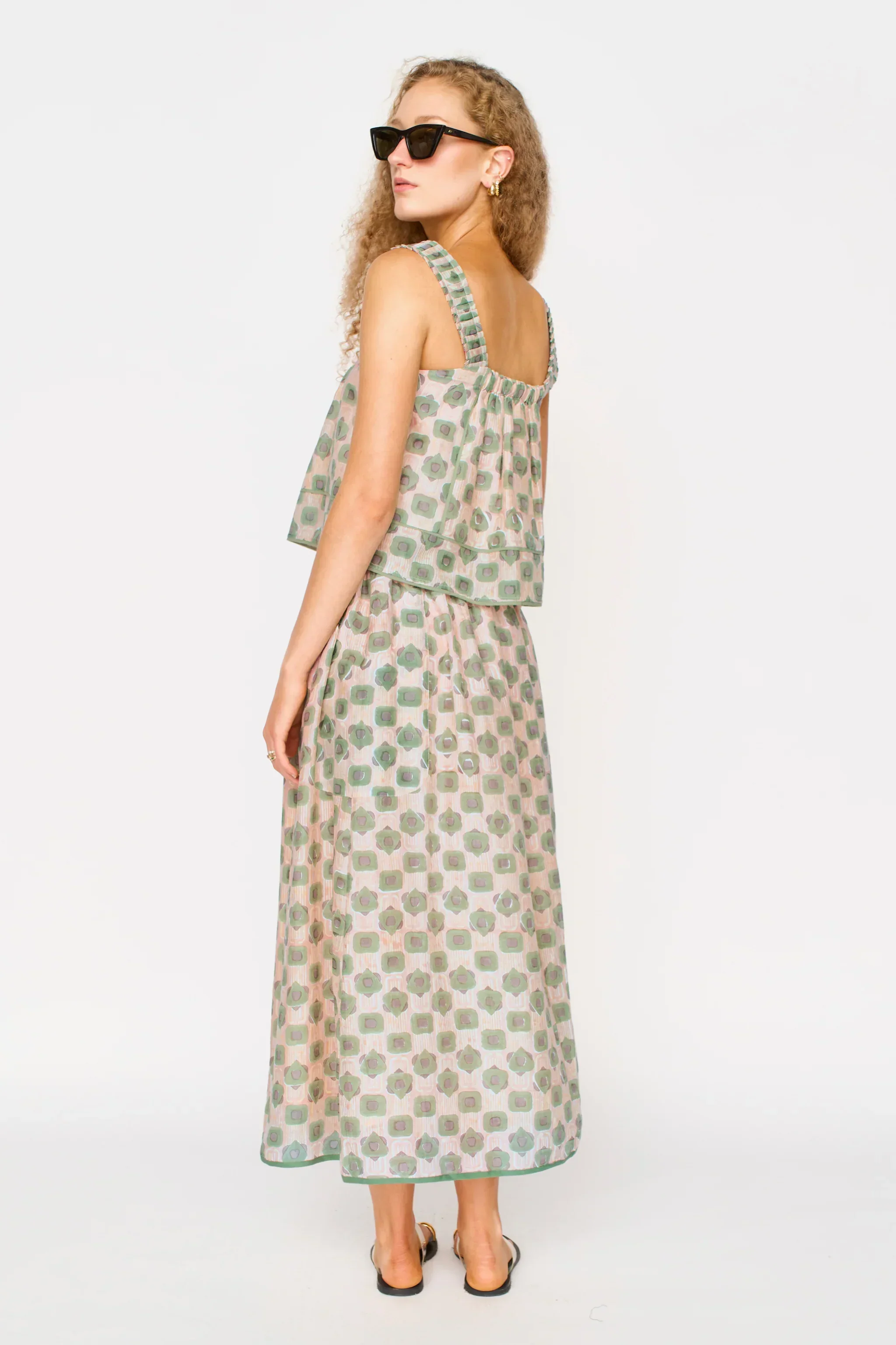 Verona Skirt in Petite Stony Coeur - Image 4