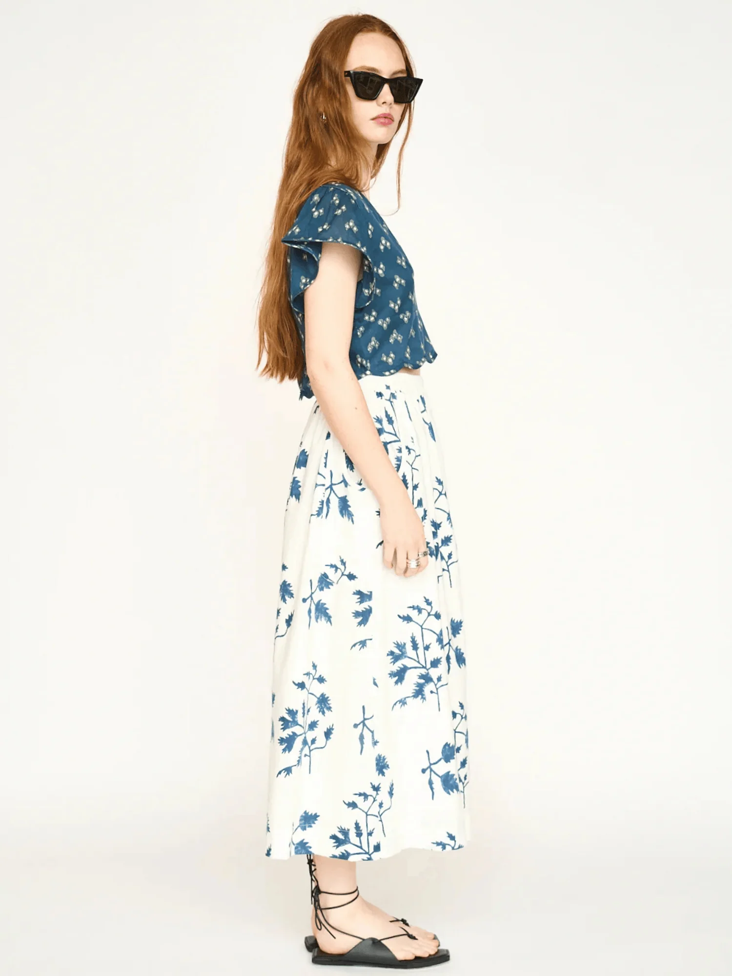 Verona Skirt in Summer Fig - Image 3